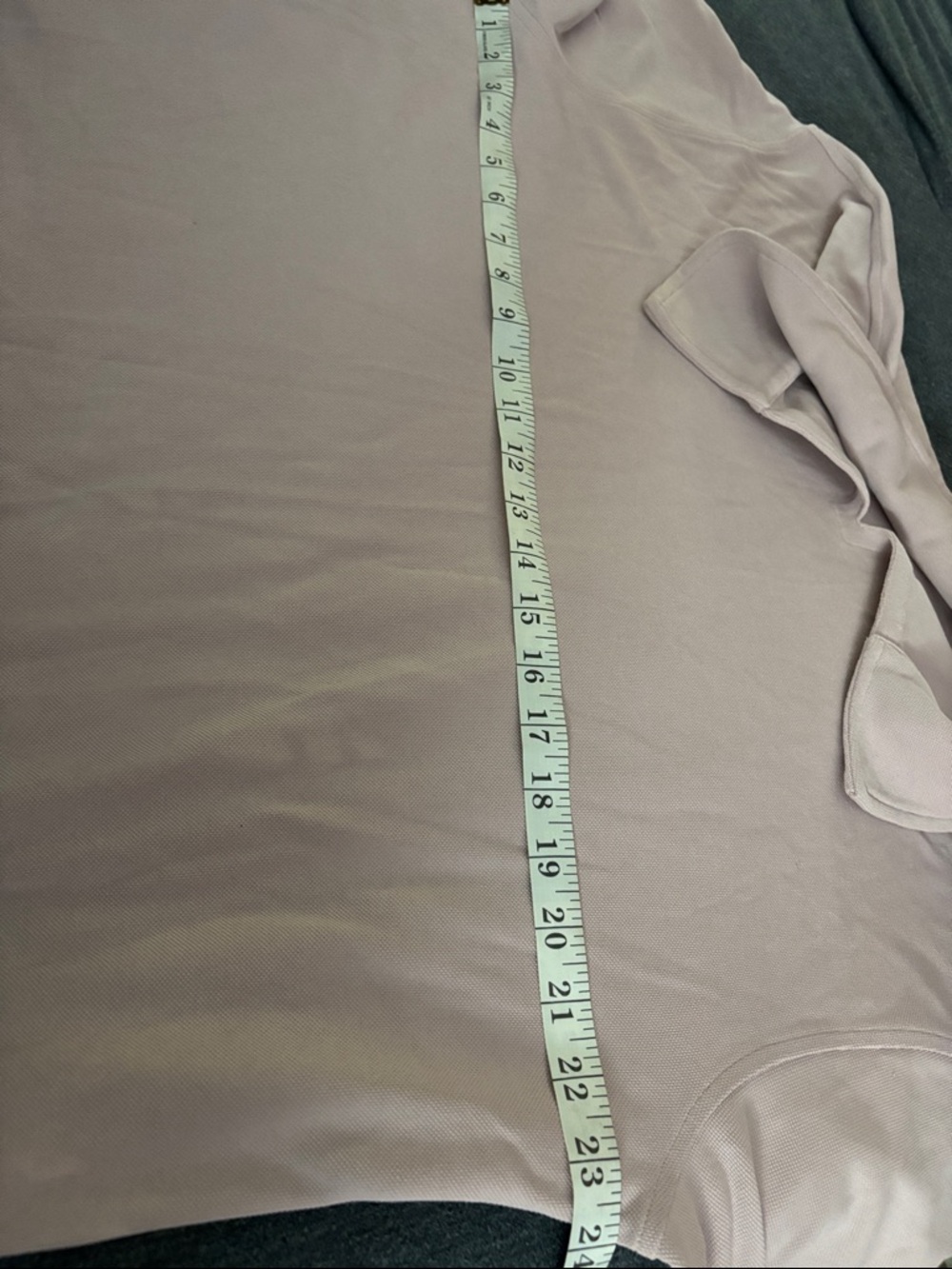 lululemon athletica Open-Collar Long Sleeve Oversized Taupe Sweatshirt | Size M - Picture 8 of 10